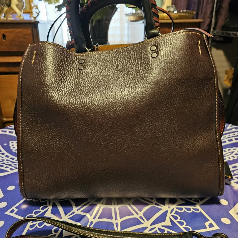 COACH 1941 ROGUE 31 WHIPSTITCH - OXBLOOD NWOT - Picture 2 of 9